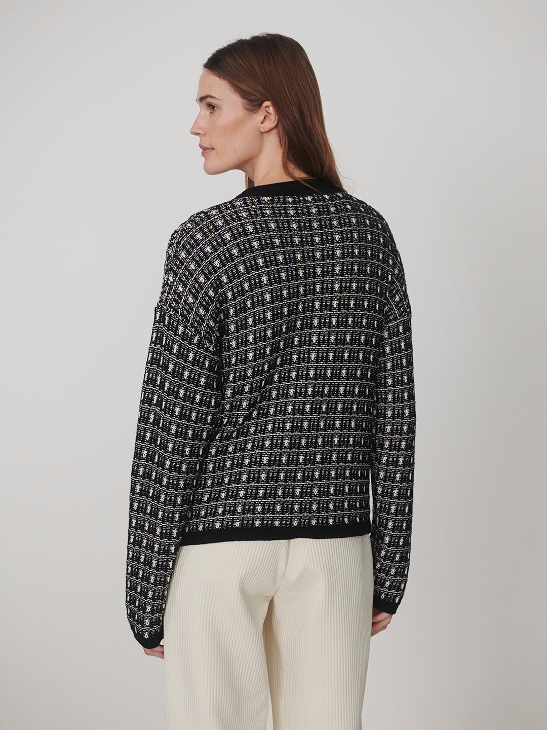 Sarina Knit Cardigan (Black)