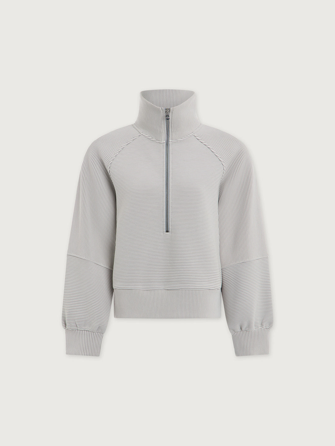 Milano Half Zip Sweat 2.0 (Mirage Grey / Snow White)