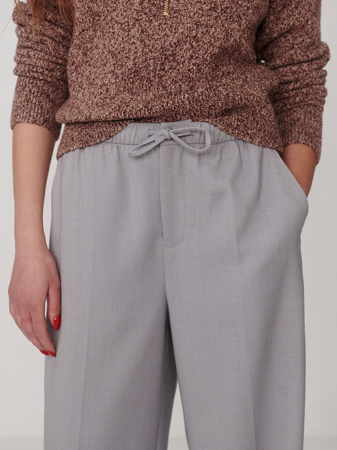 Jayne Wide Leg 31 (Grey)