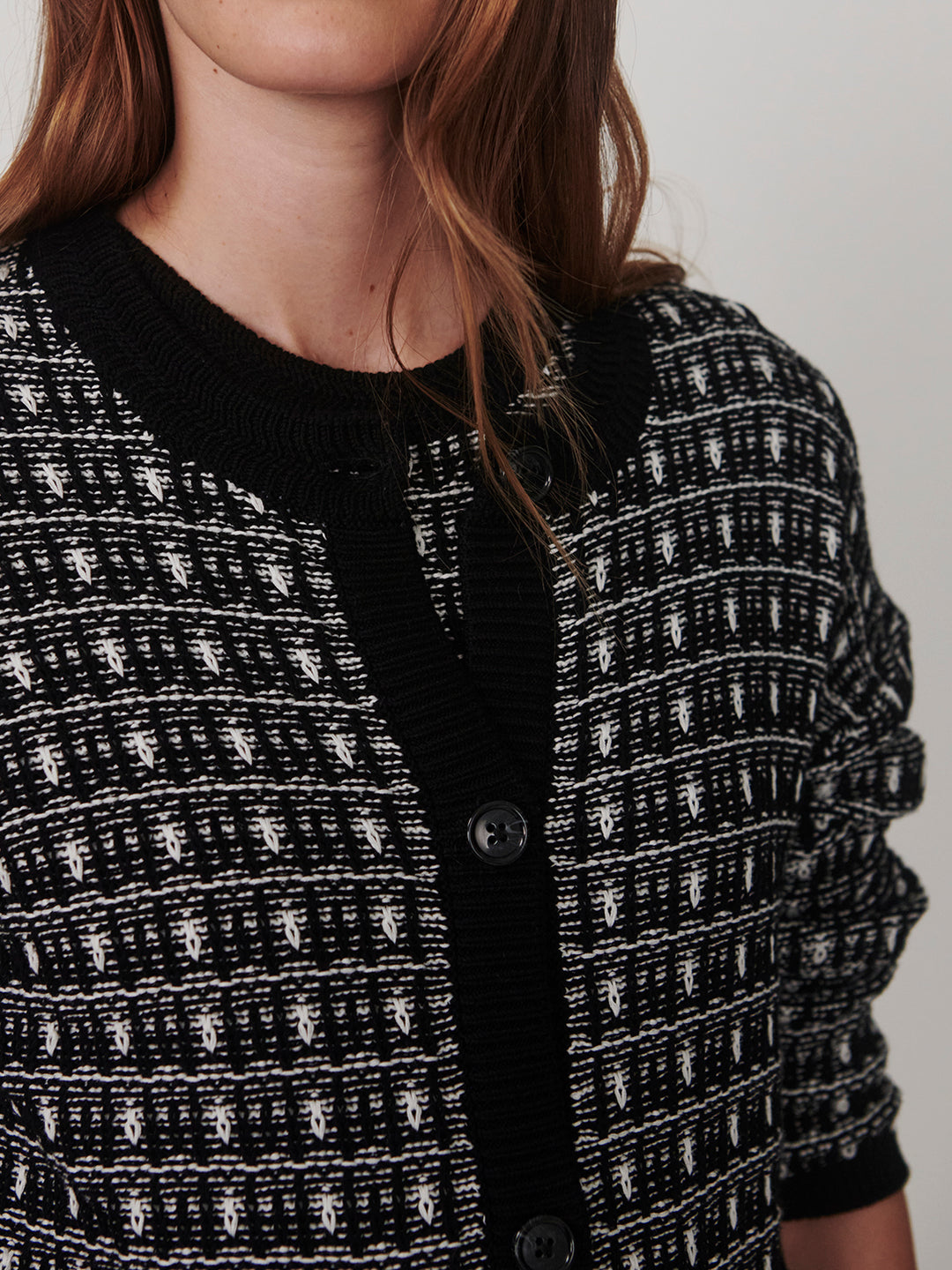 Sarina Knit Cardigan (Black)