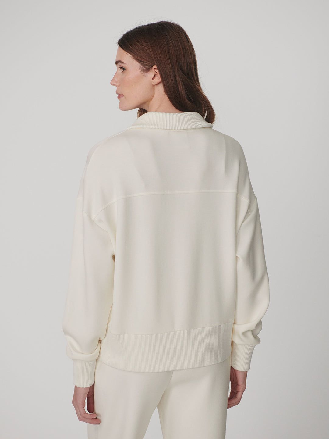 Bronya Button Placket Sweat (Pristine)