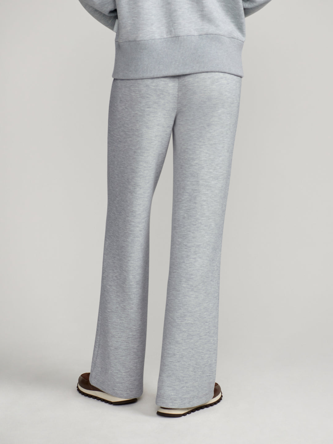 The Wide Leg Pant 28 (Blue Green Marl)