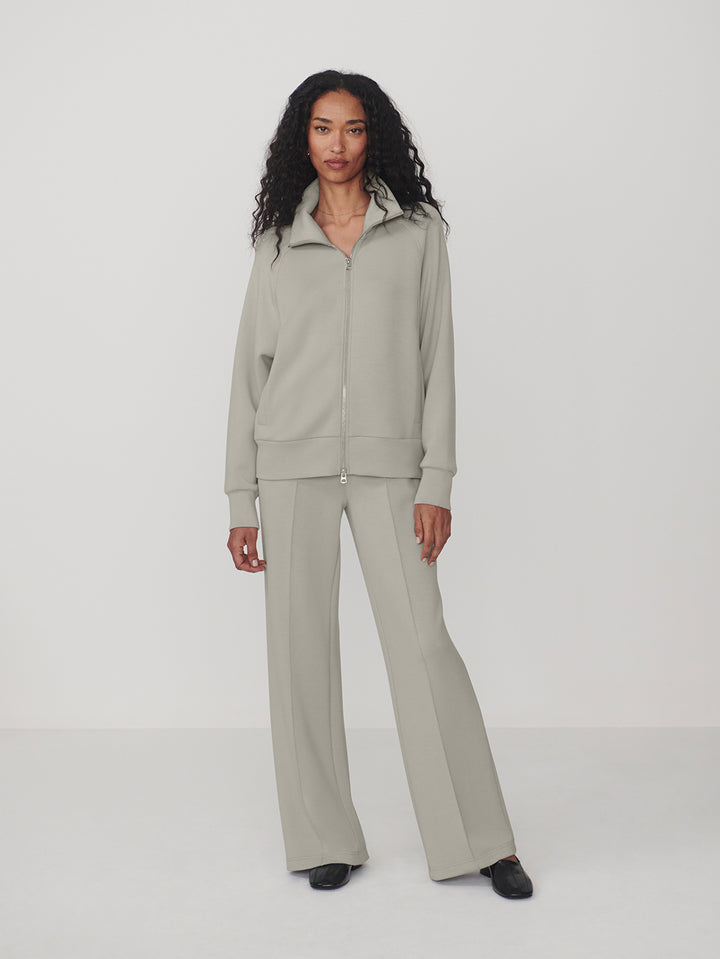 The Wide Leg Pant 28 (Blue Clay)