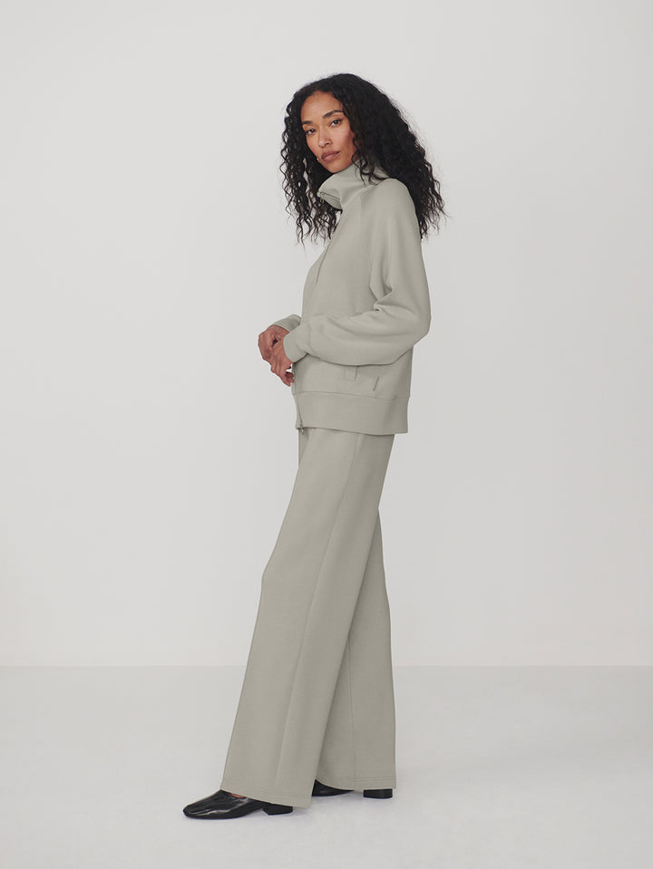 The Wide Leg Pant 28 (Blue Clay)