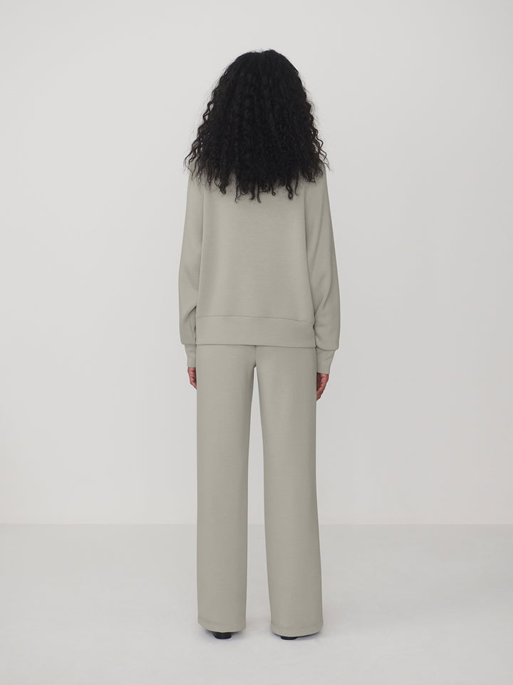 The Wide Leg Pant 28 (Blue Clay)