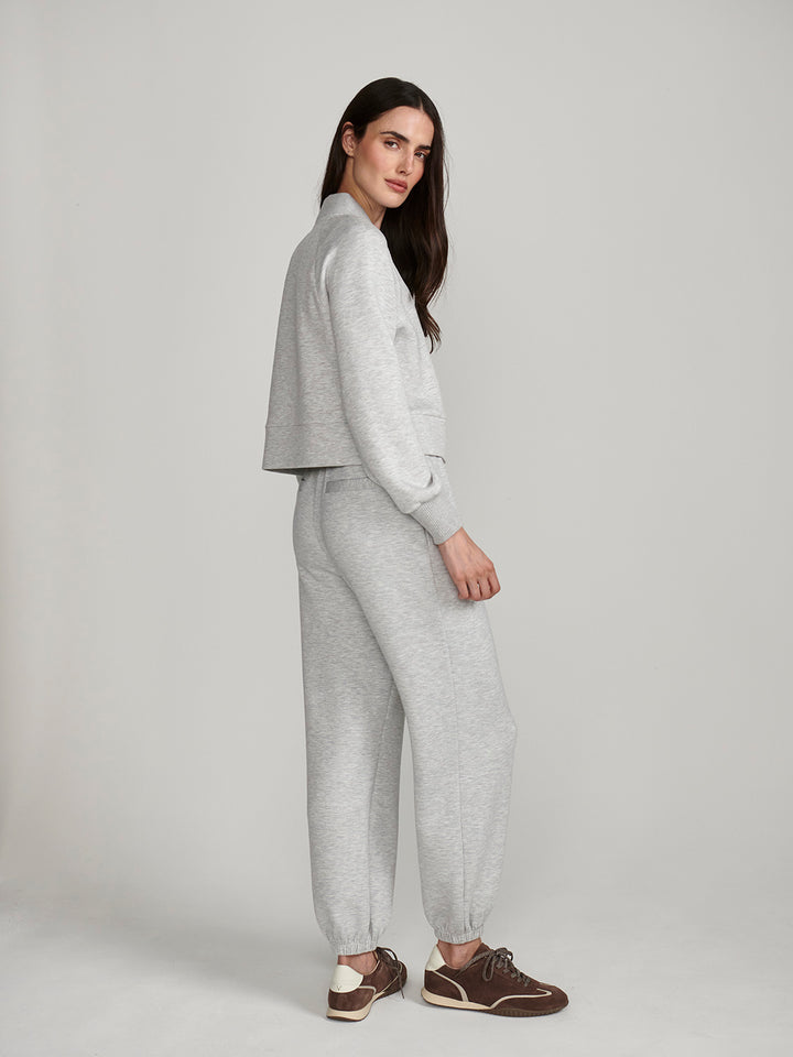 The Classic Cuff Pant 28.5 (Light Grey Marl)