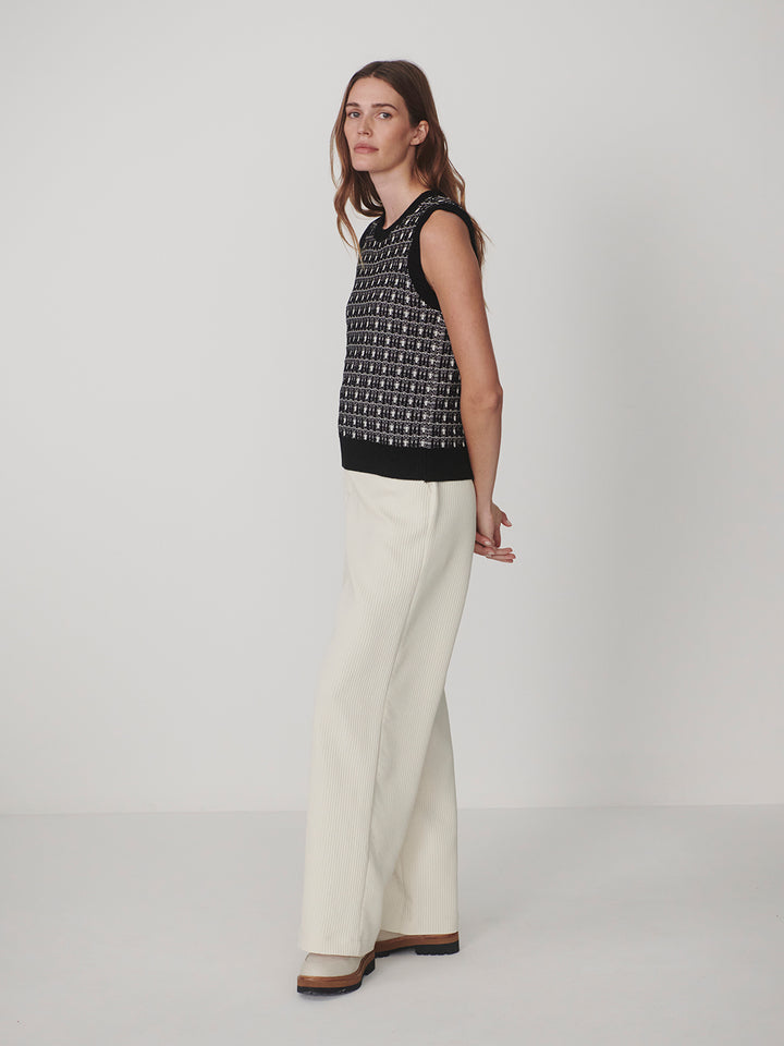 Safia Knit Tank (Black)
