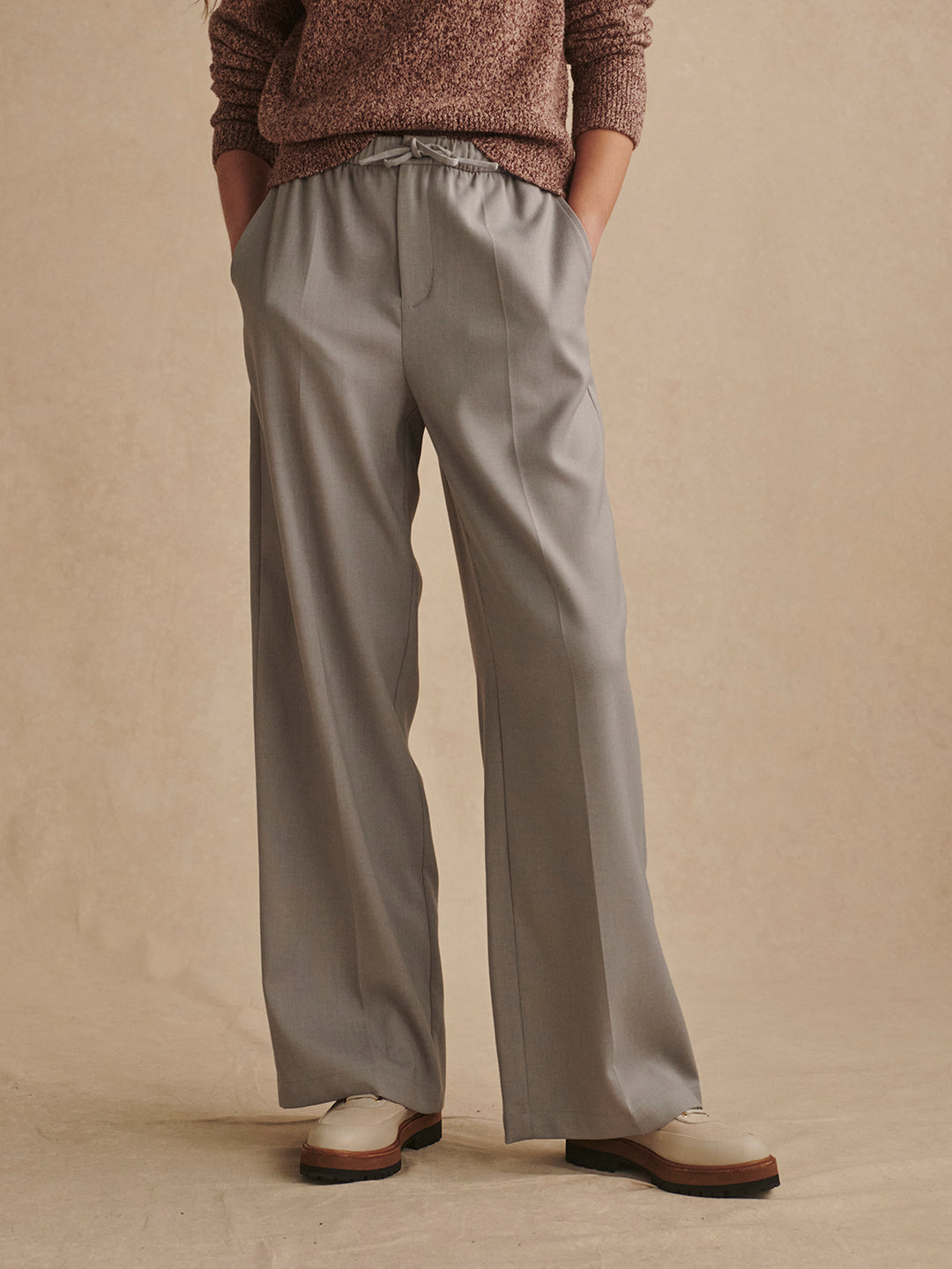 Jayne Wide Leg 31 (Grey)