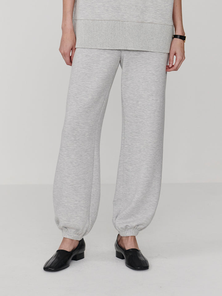 The Classic Cuff Pant 28.5 (Light Grey Marl)