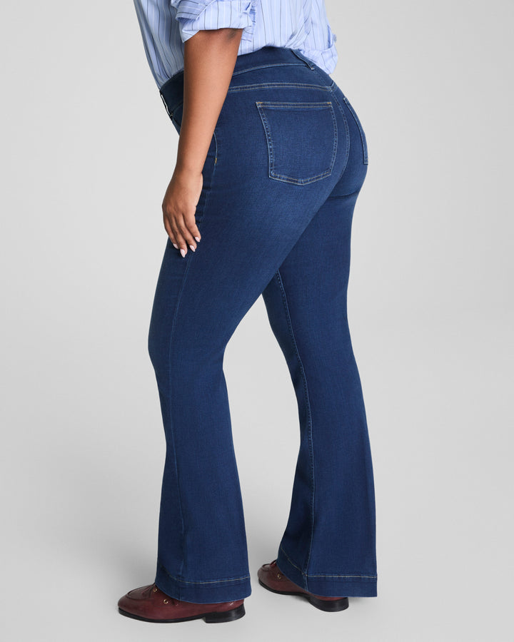 SPANXshape® EveryWear Pull-On Flare Jeans (Poseidon)