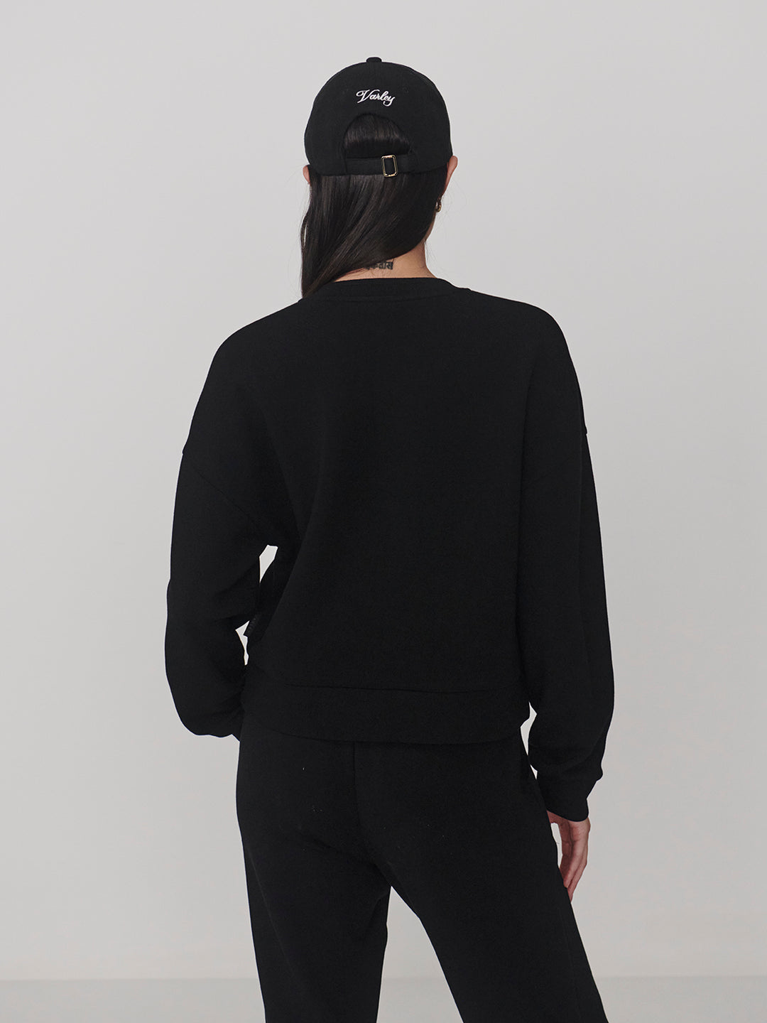 Kiara Crop Sweat (Black)