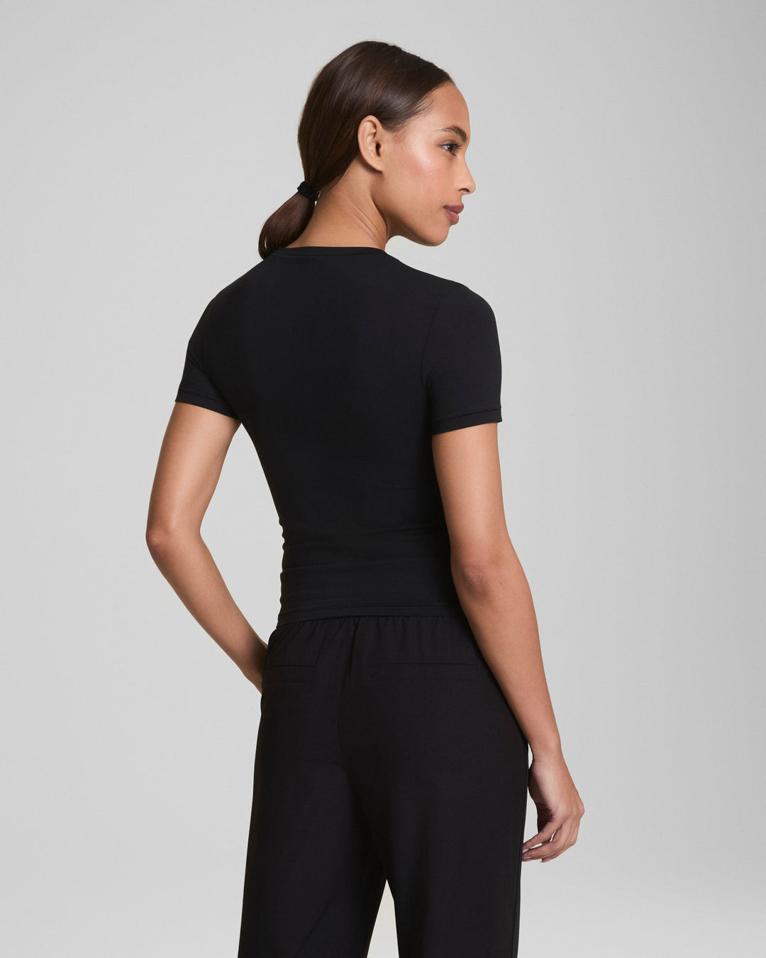 Spanx® Barenaked Tee (Very Black)