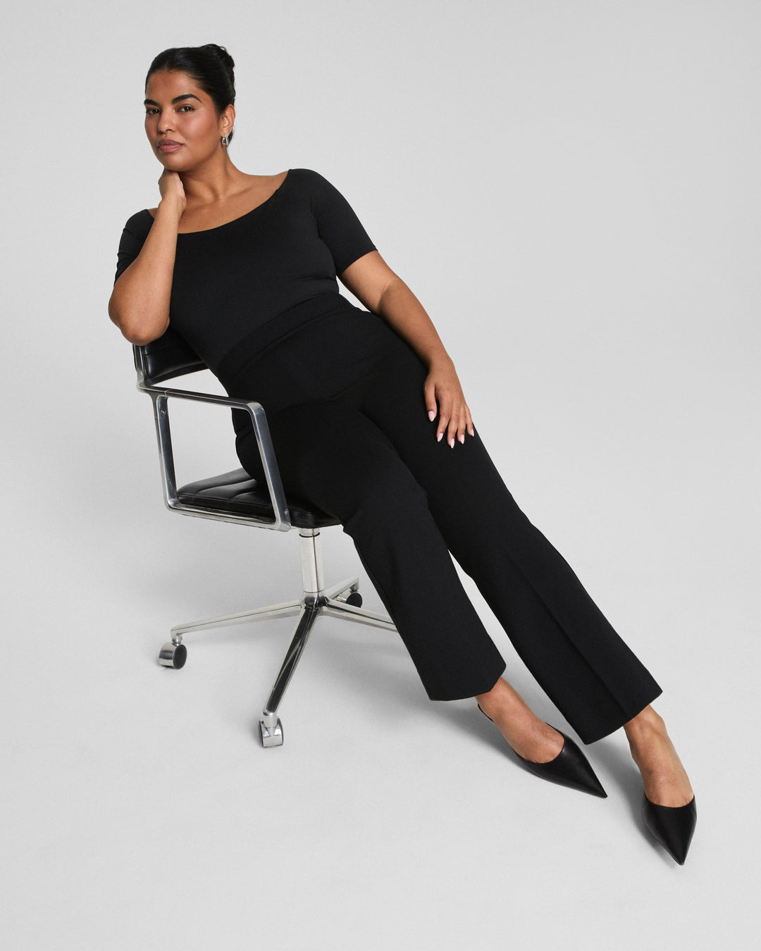 Spanxsupersmooth™ Perfectfit Ponte Kick Flare Pant (Classic Black)