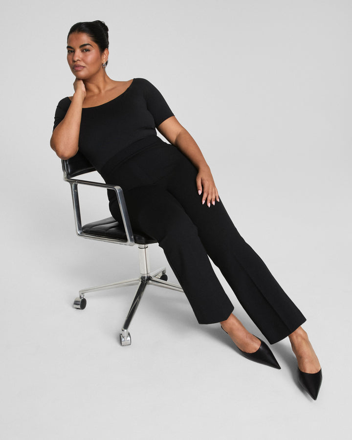 Spanxsupersmooth™ Perfectfit Ponte Kick Flare Pant (Classic Black)