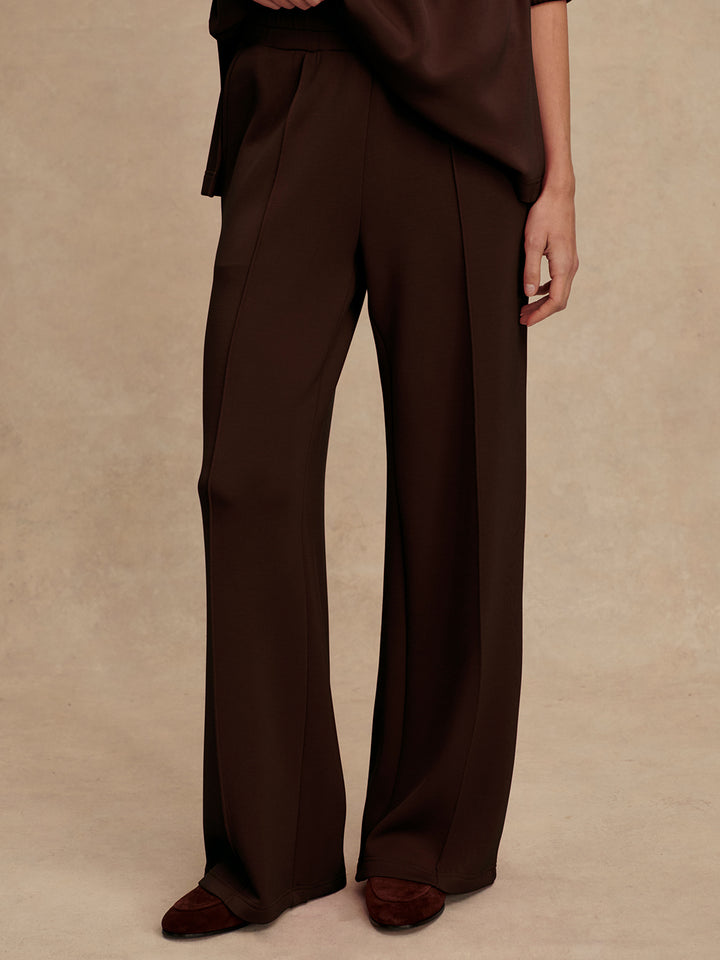 The Wide Leg Pant 28 (Coffee Bean)