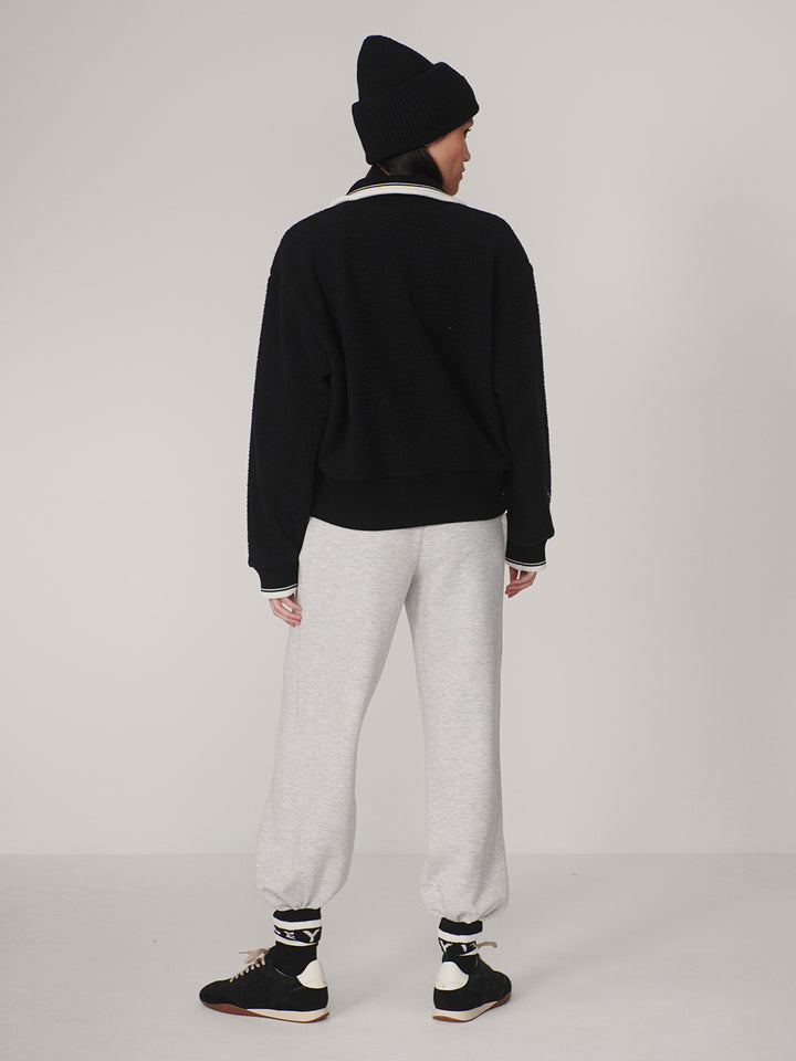 Anika Half Zip Fleece (Black)