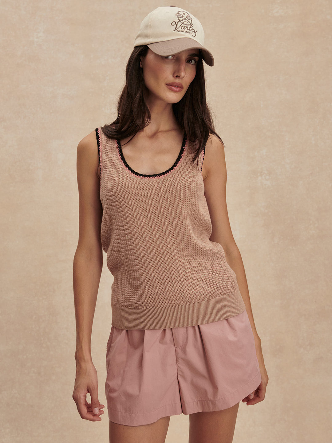 Higson Knit Tank (Light Taupe)