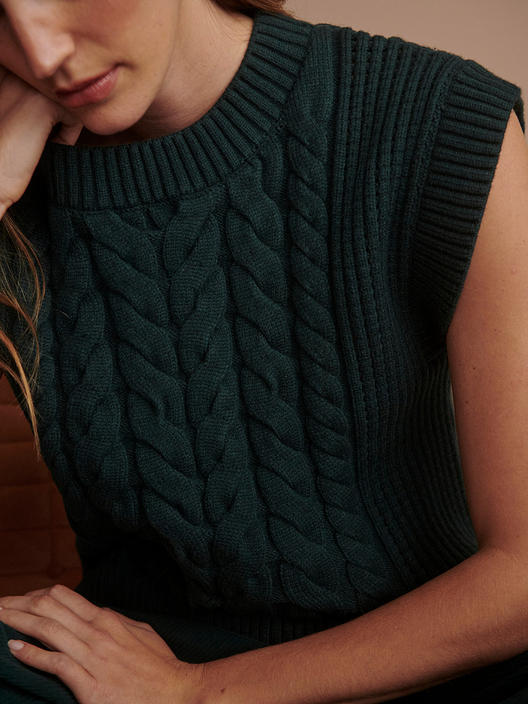 Pixie Relaxed Knit Tank (Ponderosa Pine)
