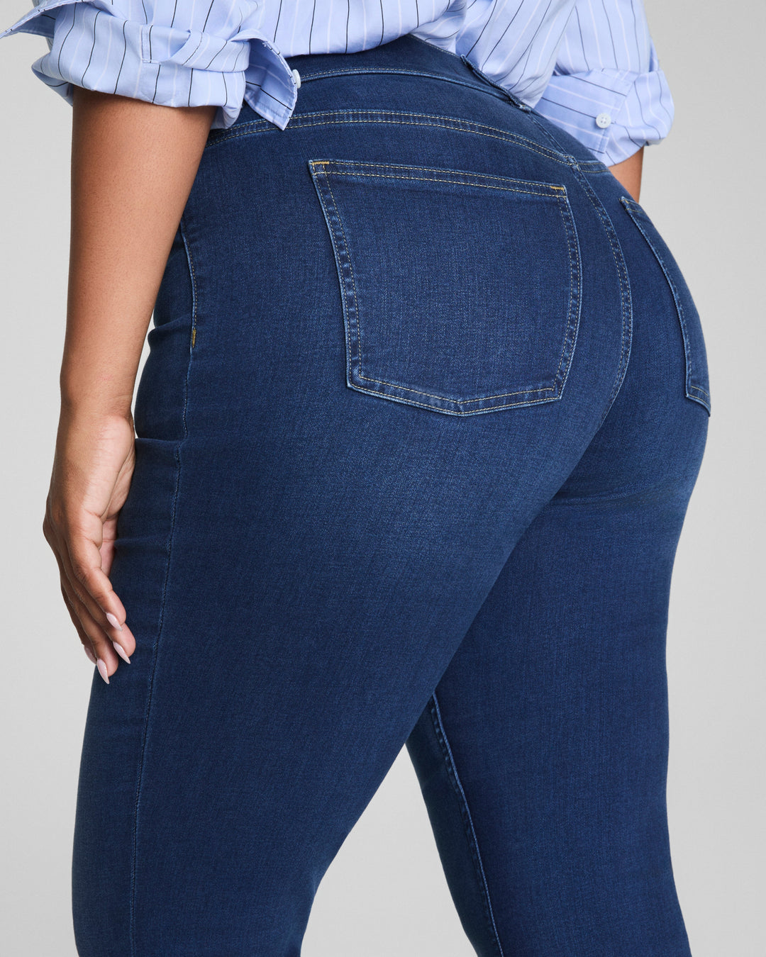 SPANXshape® EveryWear Pull-On Flare Jeans (Poseidon)
