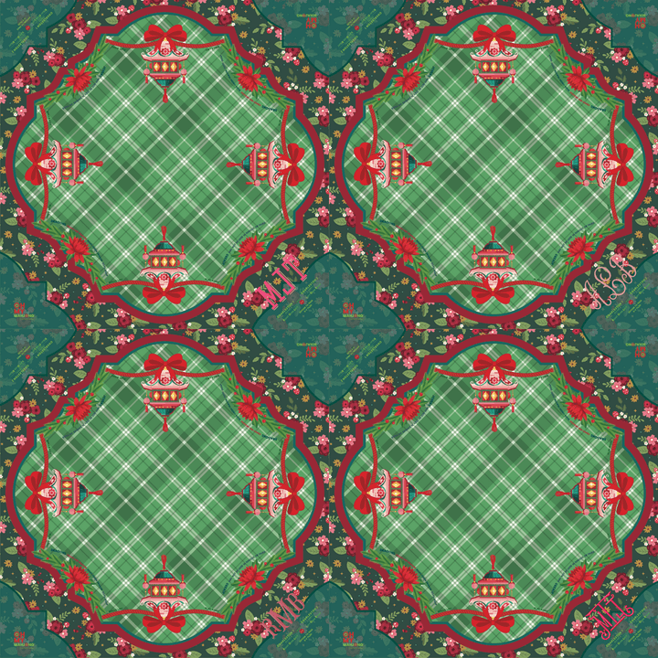 Yuletide Mat in Tube