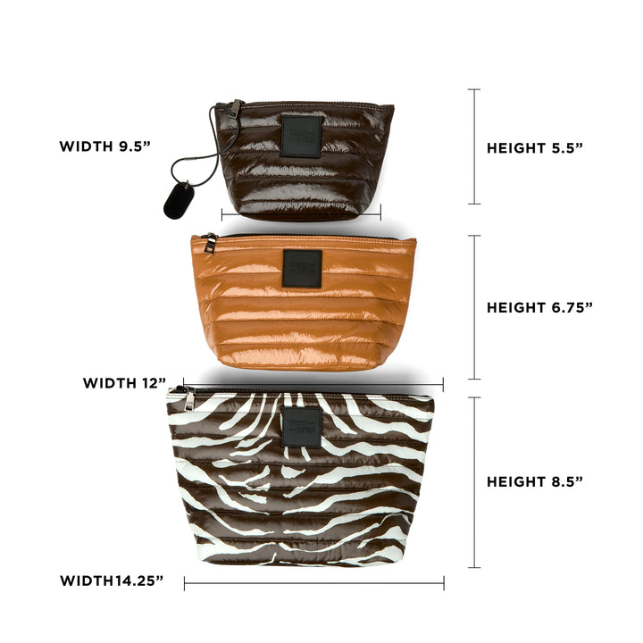 Travel Trio Chocolate Zebra