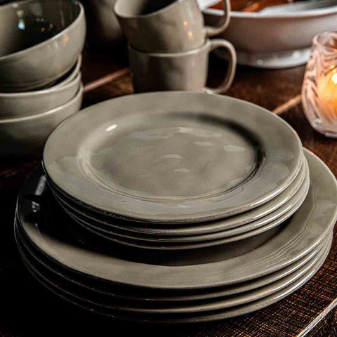 Puro Dinner Plate - Taupe