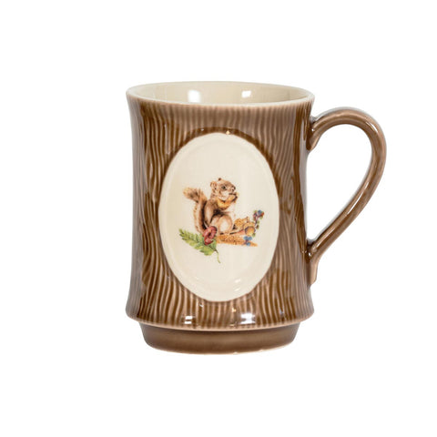 Forest Walk Animal Mug Assorted Set/4