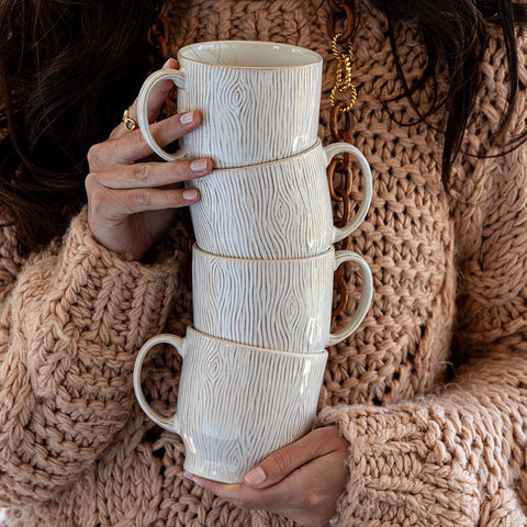 Blenheim Oak Mug - Whitewash