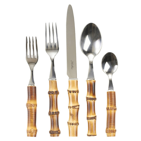 Bamboo 20pc Place Setting - Natural