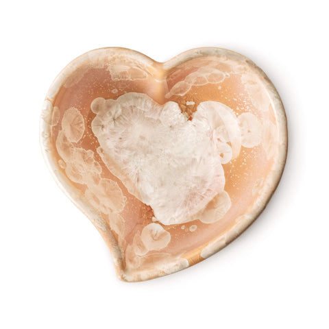 Crystalline Twist Heart Bowl