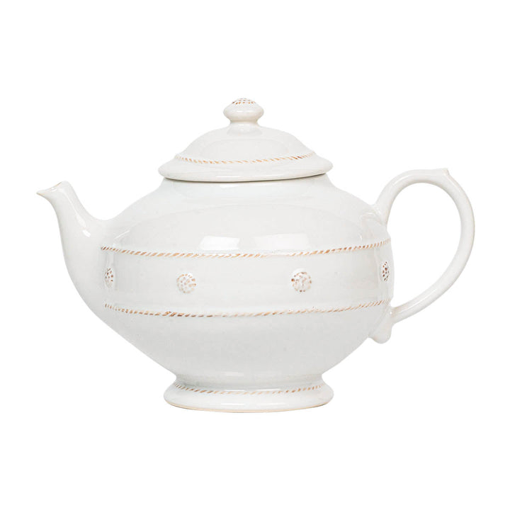 Berry &amp; Thread Teapot - Whitewash