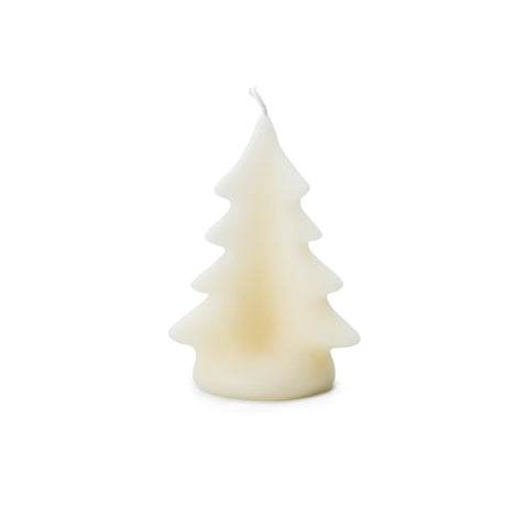 Beeswax Tree Candle — Ivory