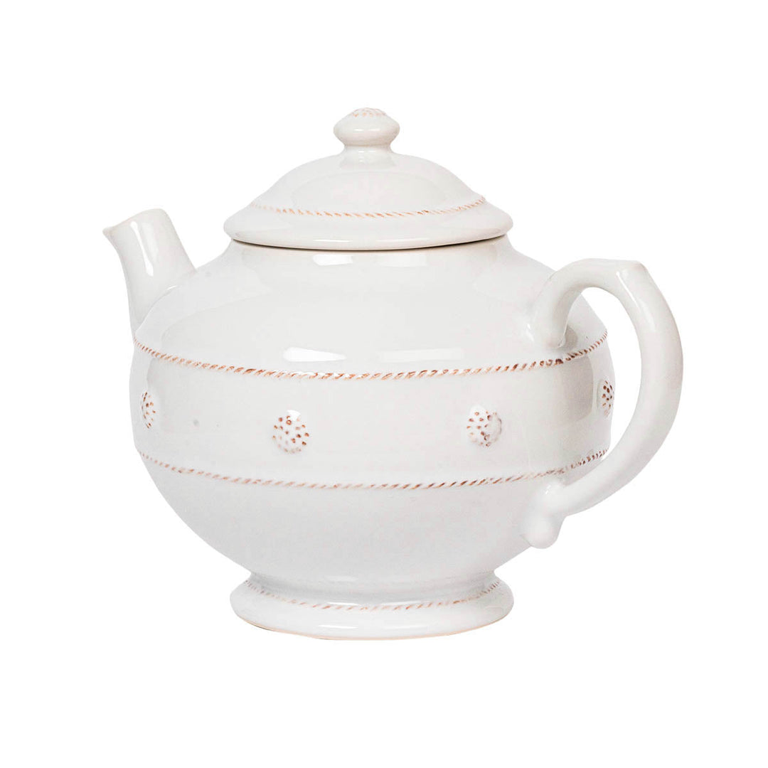 Berry &amp; Thread Teapot - Whitewash