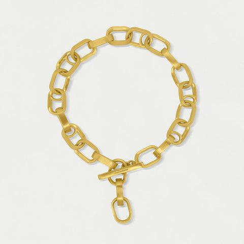 Manhattan Chain Link Statement Bracelet