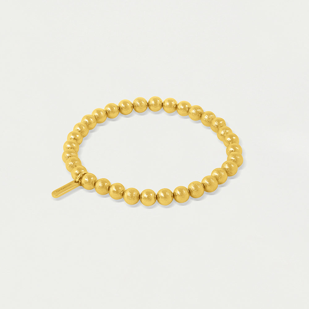 Signature Midi Beaded Bracelet - Gold