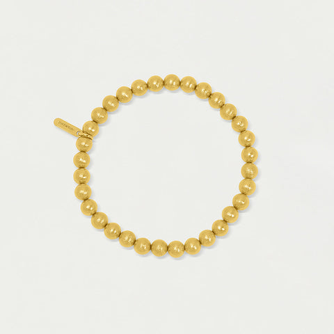 Signature Midi Beaded Bracelet - Gold