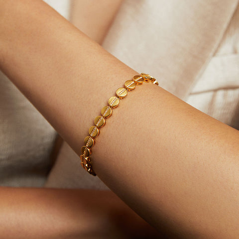 Petit Pavé Bracelet - Gold