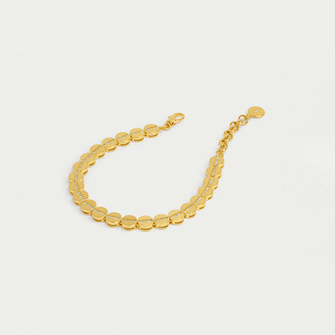 Petit Pavé Bracelet - Gold