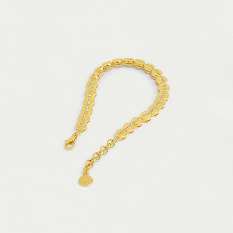 Petit Pavé Bracelet - Gold