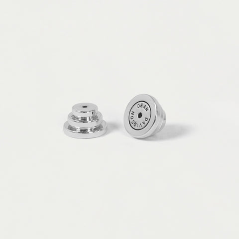 Signature Midi Knockout Studs - Silver / Crystal Quartz