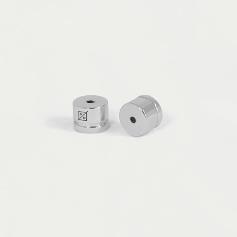 Signature Pavé Knockout Studs - Silver