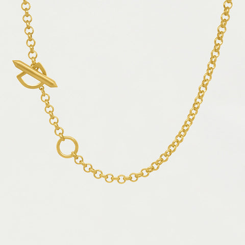 Signature Small Statement Chain - Gold