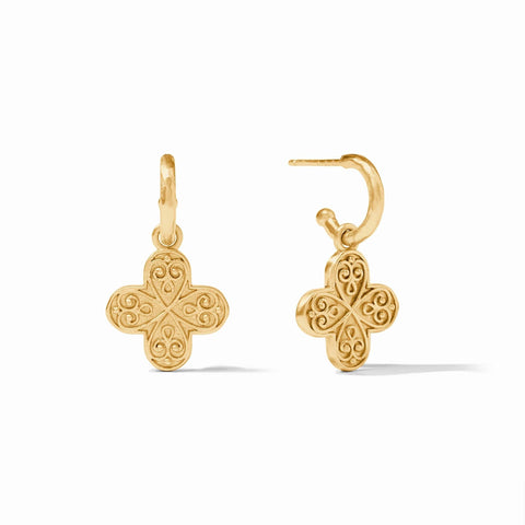 Corinth Hoop & Charm Earring