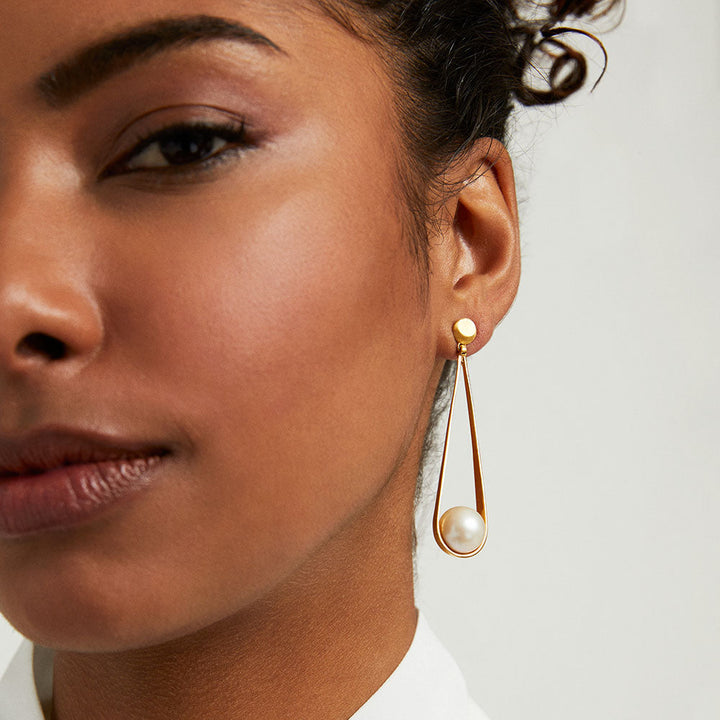 Ipanema Earrings - Gold / Pearl
