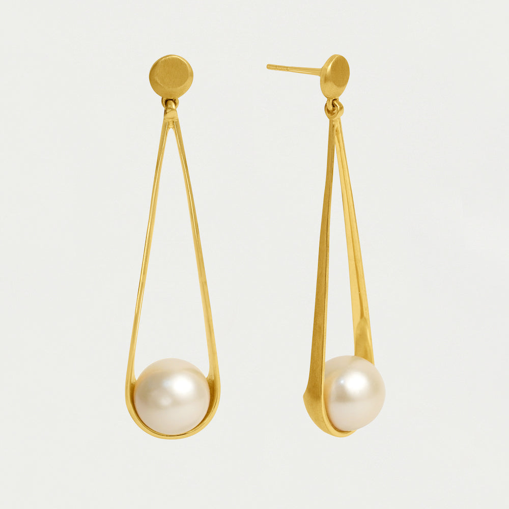 Ipanema Earrings - Gold / Pearl