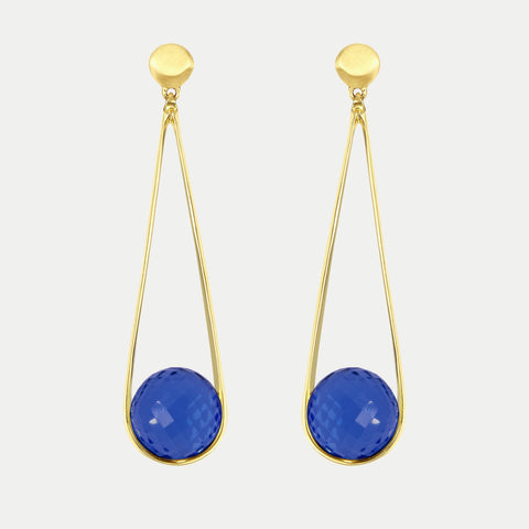 Ipanema Earrings - Midnight Blue