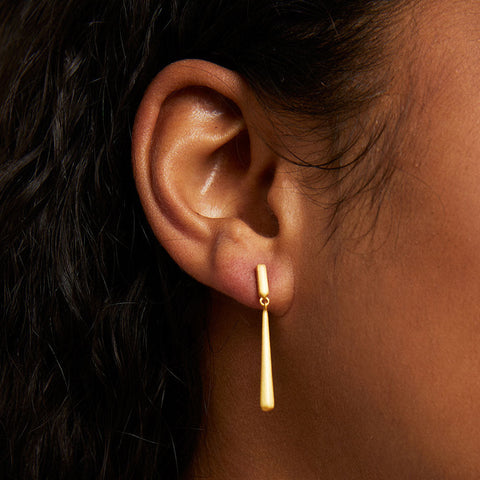 Mini Reign Earrings - Gold