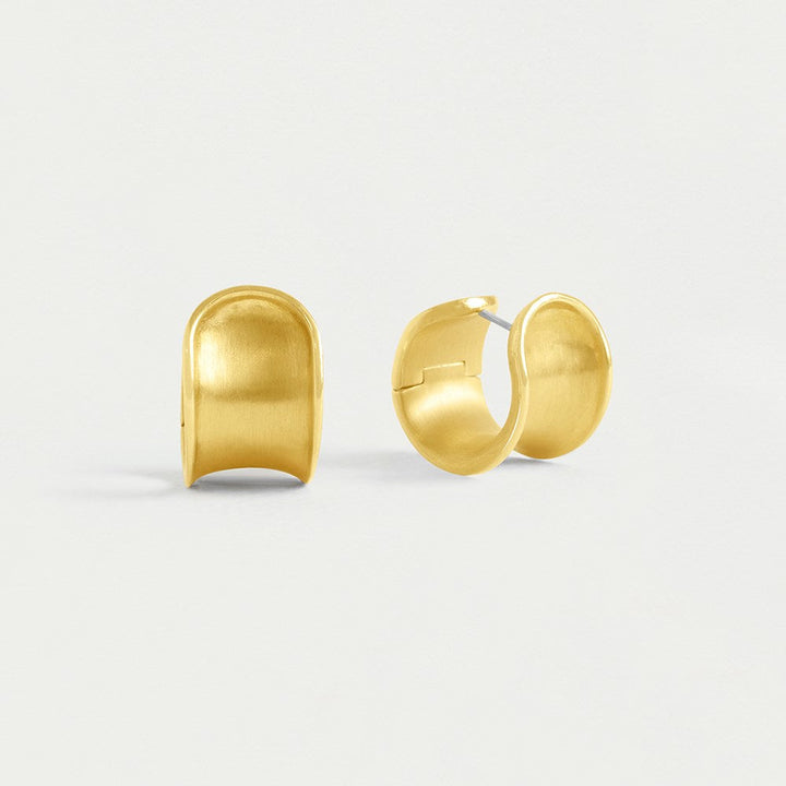 Sol Huggie Hoops - Gold