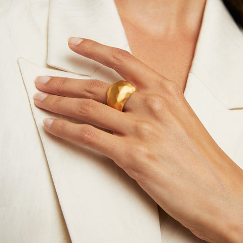 Manhattan Statement Ring - Gold