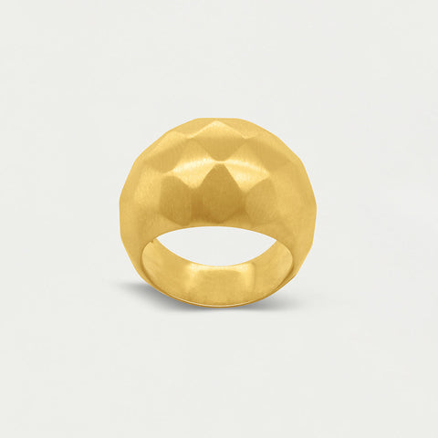 Manhattan Statement Ring - Gold